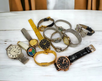 Vintage Watch Lot | Watch Parts | Watches for Crafts / Re-Purposing