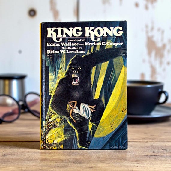 King Kong Vintage Hardcover Book – 1976 Grosset & Dunlap