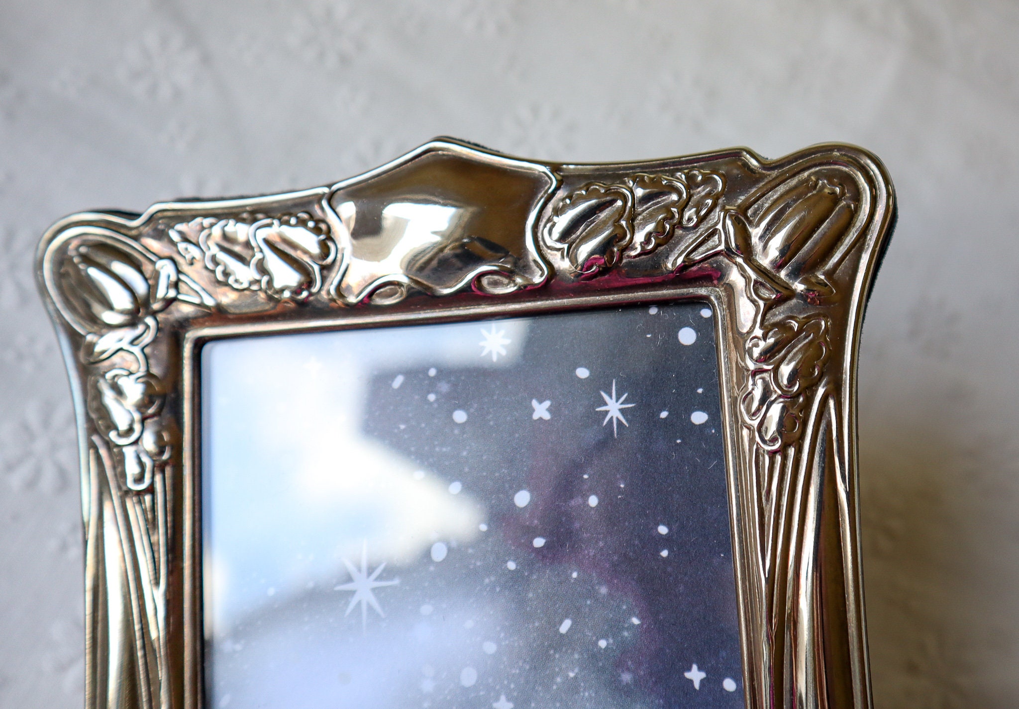 Silver Plated Picture Frames Vintage Photo Frame Lot Etsy