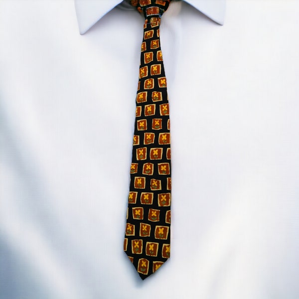 Hugo Boss Silk Necktie | Vintage Men's Tie