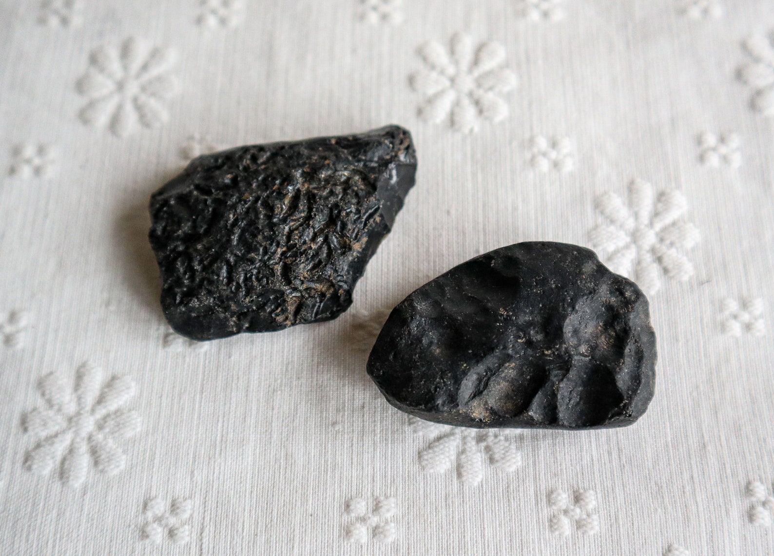 Large Chunks of Genuine Black Sea Glass Beach Glass Etsy