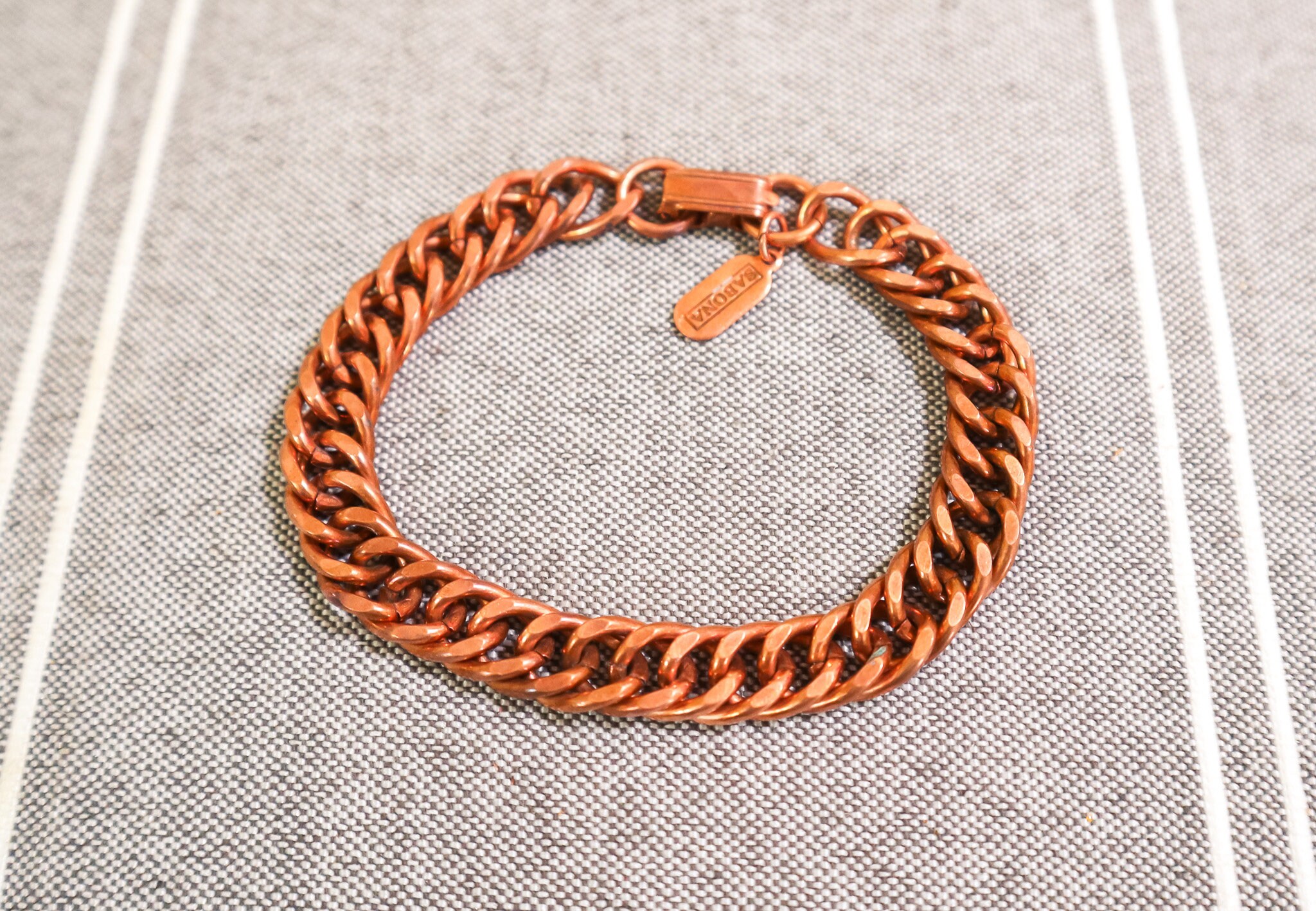 SABONA COPPER MAGNETIC bracelet, made in Ireland Reg.No. 800834. £18.50 -  PicClick UK