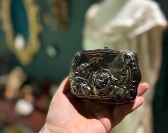 Antique American Silverplate Co Coin Purse| Soap Dish