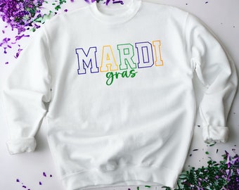 Marco Gras New Orleans Embroidered Sweatshirt