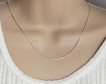 1.5mm Snake Chain, Sterling Silver Necklace