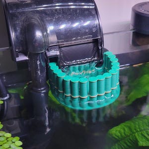 Aquarium Filter Baffle | Flow Diffuser for Betta Tanks | Bamboo Waterfall Design | Floating Plant Protector