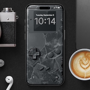 4k Gameboy console original mobile wallpaper for iPhone and Android Phones, Minimalist Smartphone Wallpaper
