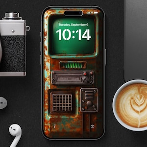 4k military rusty device mobile wallpaper, Whimsical wallpapers for iPhone and Android Phones, Minimalist Smartphone Wallpaper