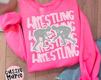 Preppy Wrestling PNG, Wrestling Mom Png, Wrestling Match Png, Wrestling Meet Png, Team Spirit Png, Wrestling Bow Png, Wrestling Mama Shirt