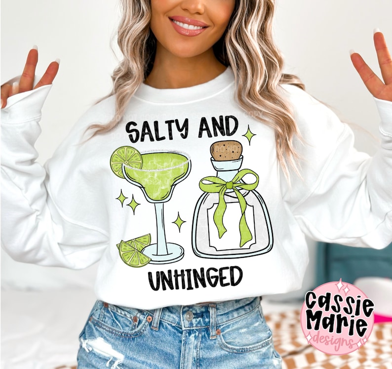 Salt och ohinged PNG | Margarita png | Rolig png | Ohinged png | Handritad png | Digital nedladdning bild 1