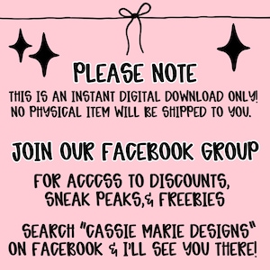 a sign that says please note on a pink background