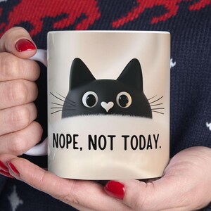 grappige kattenmok, schattige kattenmok, zwarte kattenmok, kattenkoffiekopje, introverte mensen verenigen zich, grappige koffiemok, cadeau voor kattenliefhebber, kattenvader mok