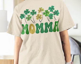 Lucky Momma Shamrock T-Shirt: St. Patrick's Day Gift