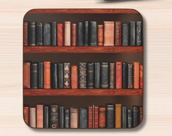 Book Coasters: Literary Home Decor, Book Lover Gift