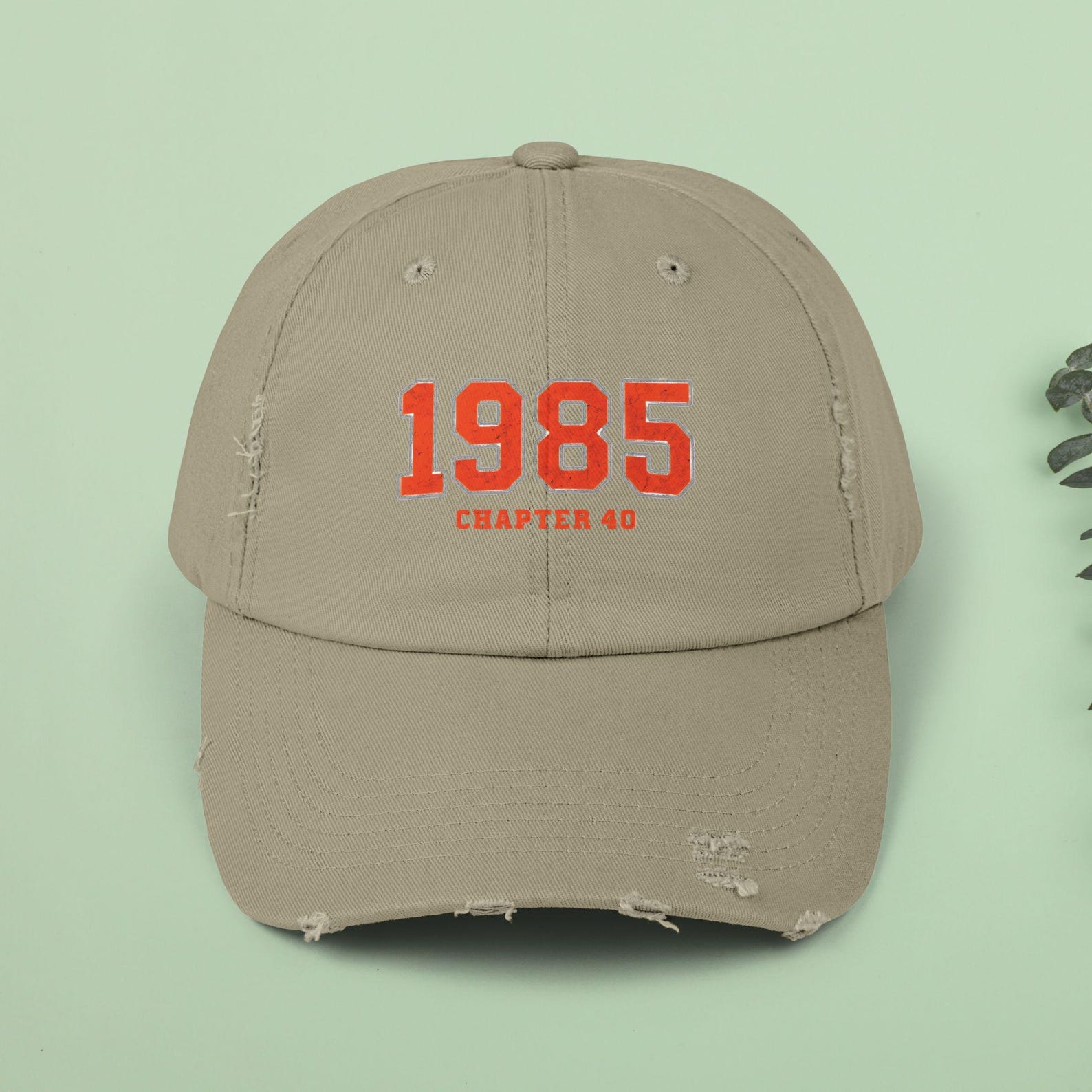 1985 Chapter 40 Hat - Vintage Distressed 40th Birthday Gift - Etsy