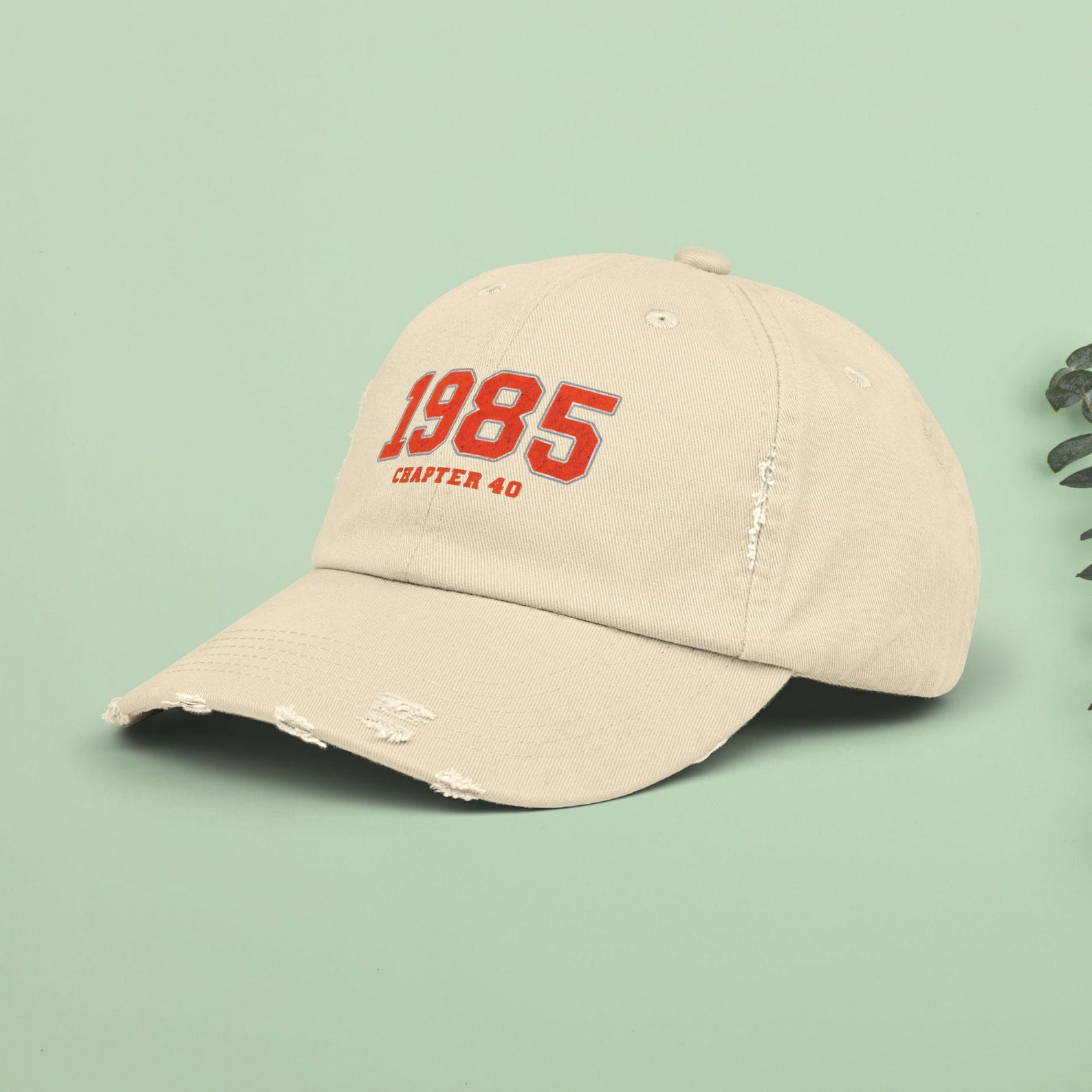 1985 Chapter 40 Hat - Vintage Distressed 40th Birthday Gift - Etsy