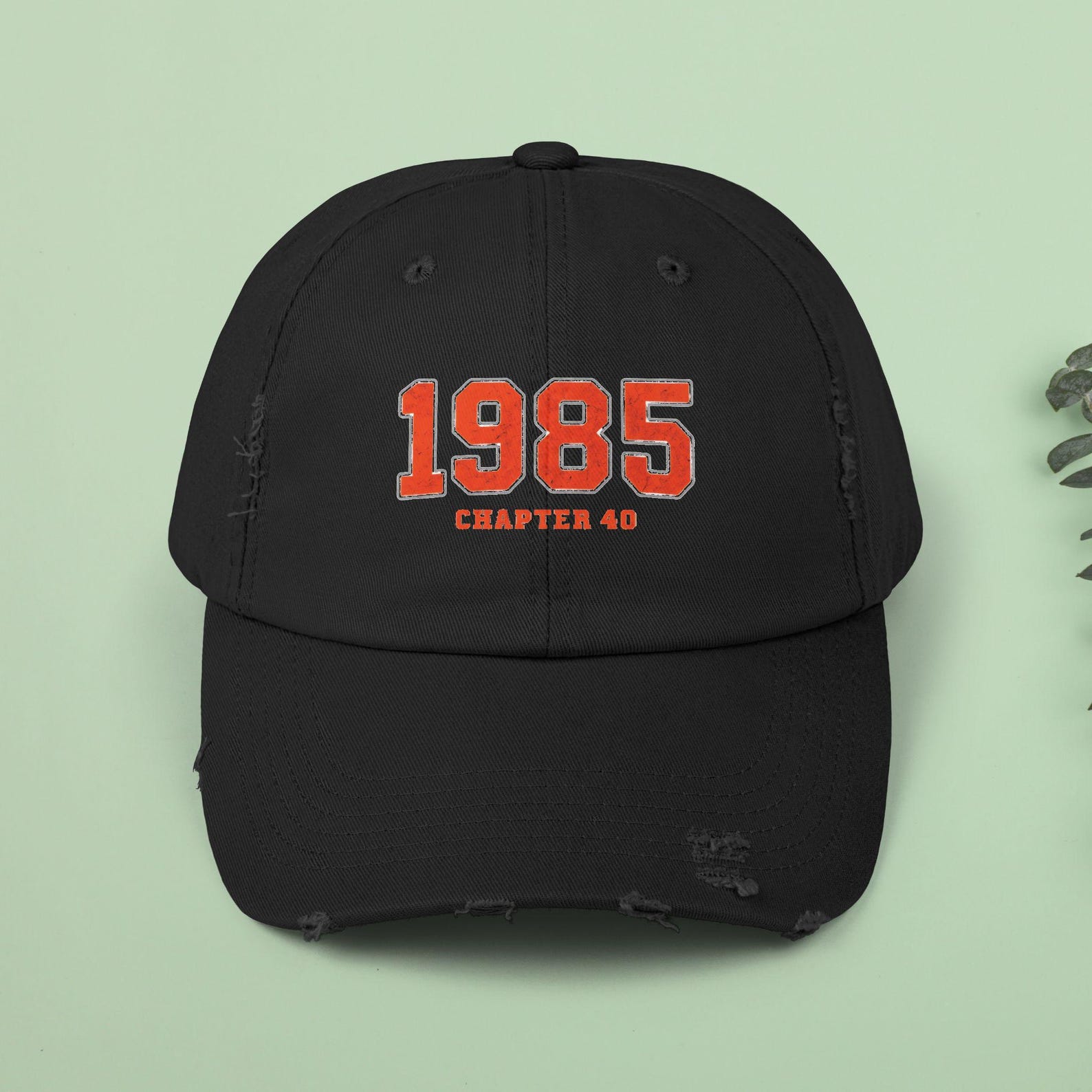 1985 Chapter 40 Hat - Vintage Distressed 40th Birthday Gift - Etsy