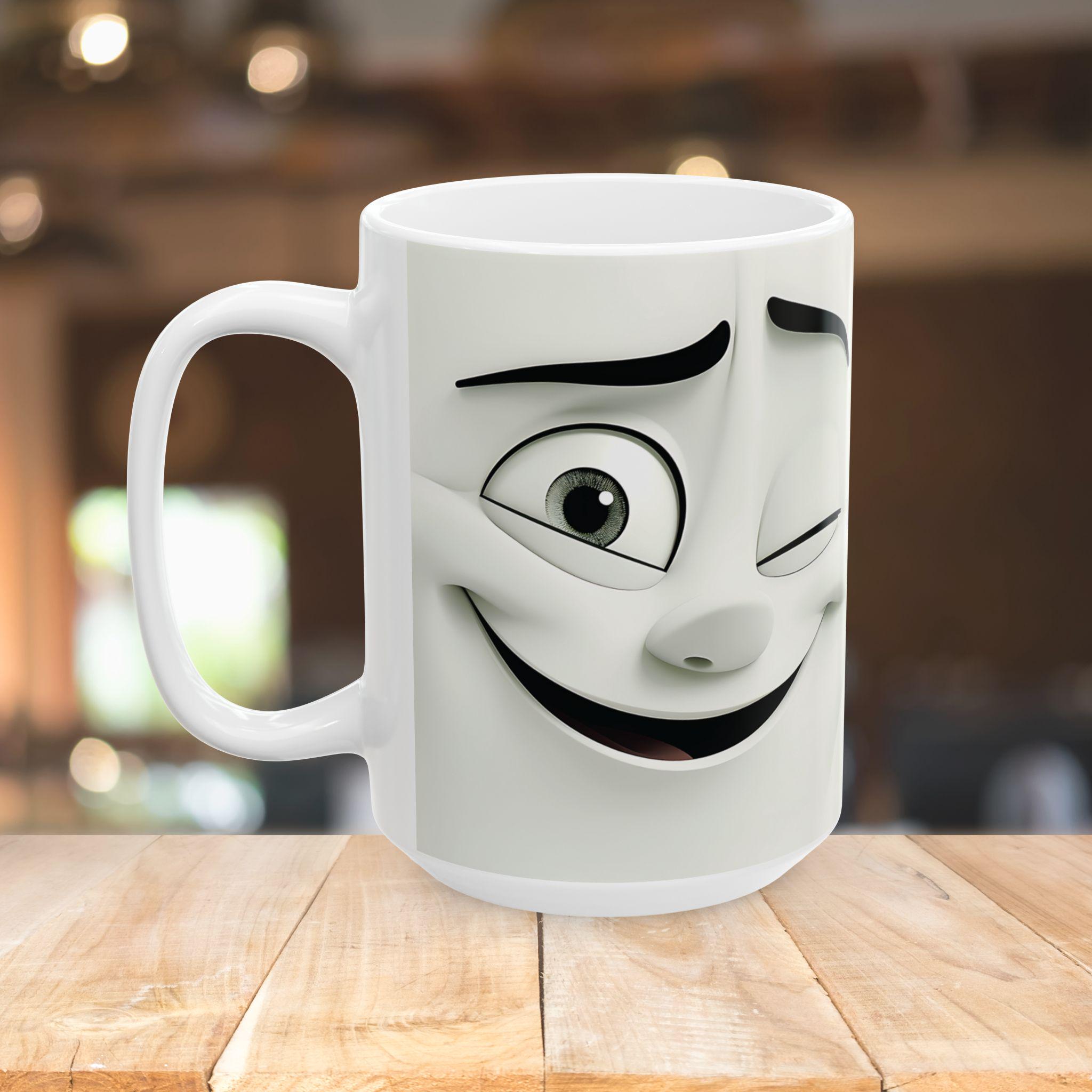 Funny Face Mug, Funny Mug, Face Mug, Face Mugs, Funny Coffee Mugs, 3d Mug, 3d  Coffee Mug - Etsy