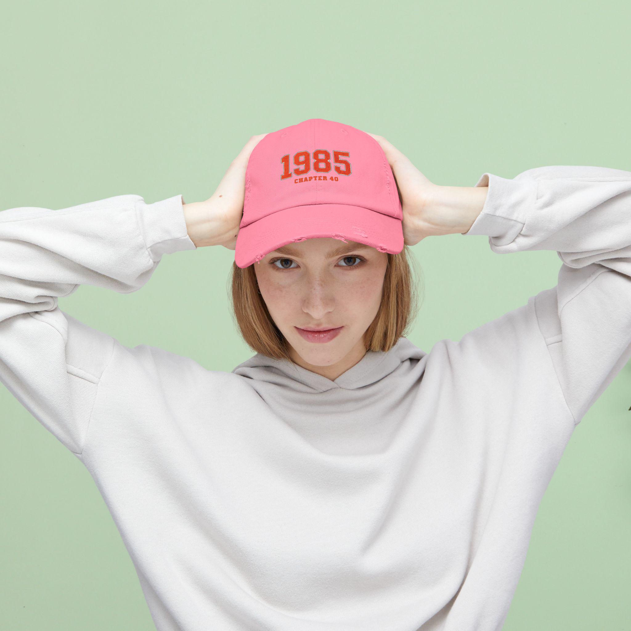 1985 Chapter 40 Hat - Vintage Distressed 40th Birthday Gift - Etsy