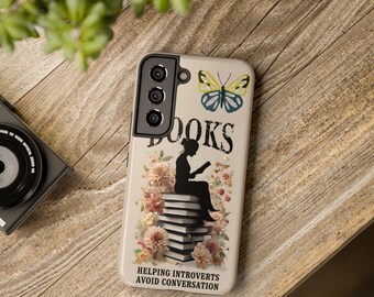Book Lover Phone Case: Elegant Reader Gift