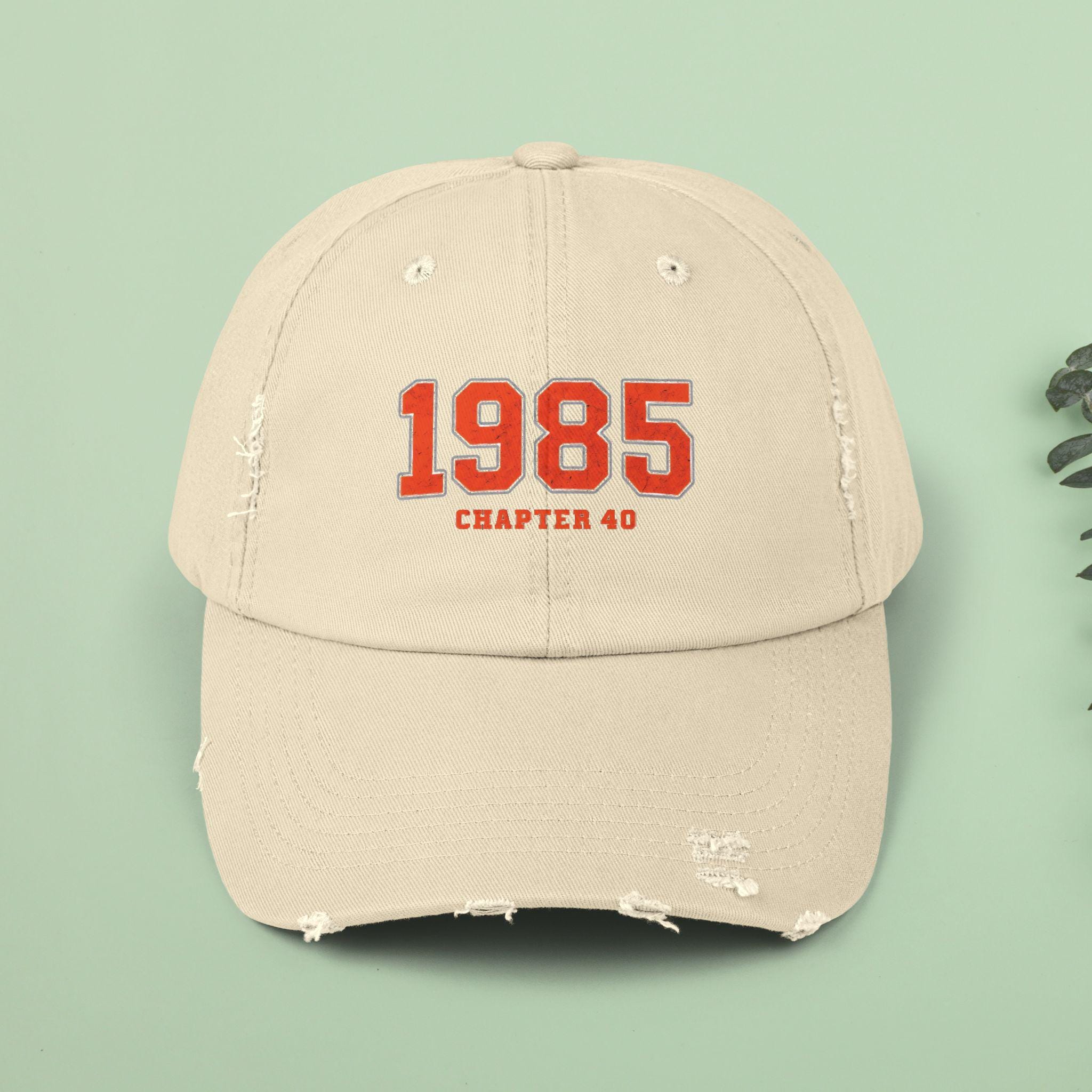 1985 Chapter 40 Hat - Vintage Distressed 40th Birthday Gift - Etsy