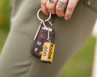Roll of Film Canister Keychain