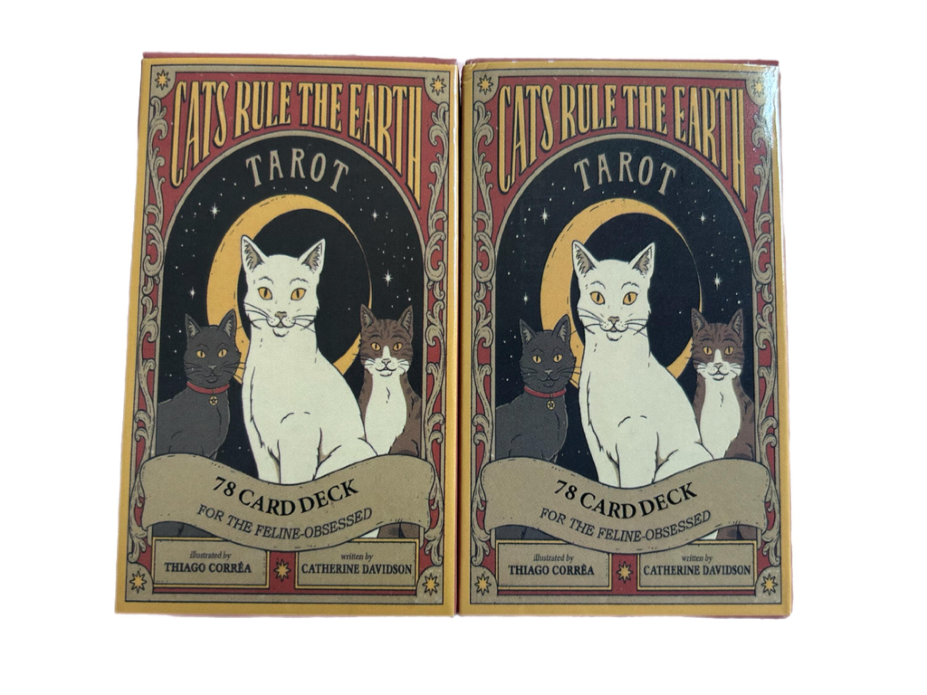 Cats Rule the Earth Tarot Cards - Etsy