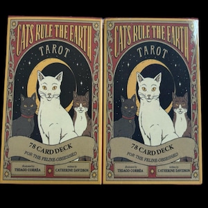 Cats Rule The Earth Tarot Cards