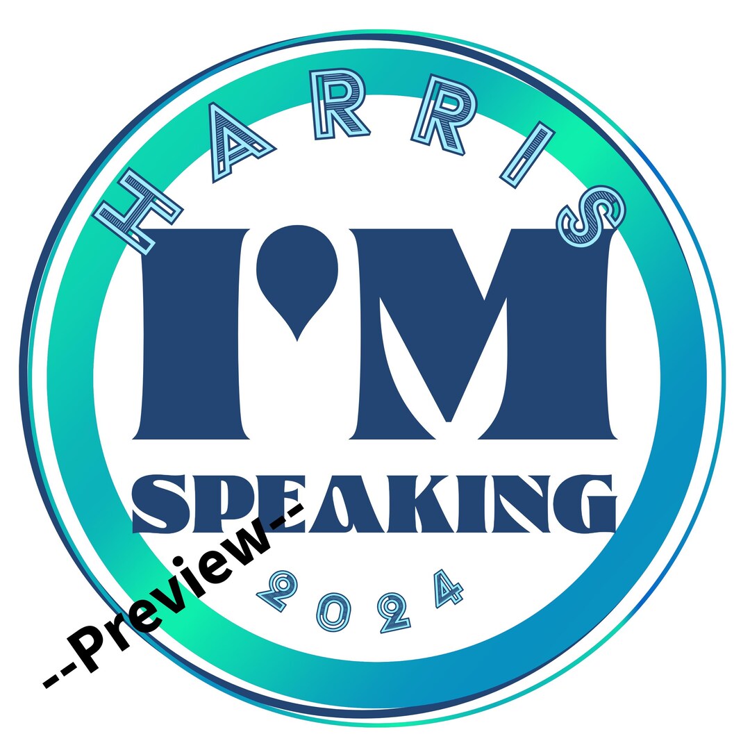 Harris Im Speaking - Etsy