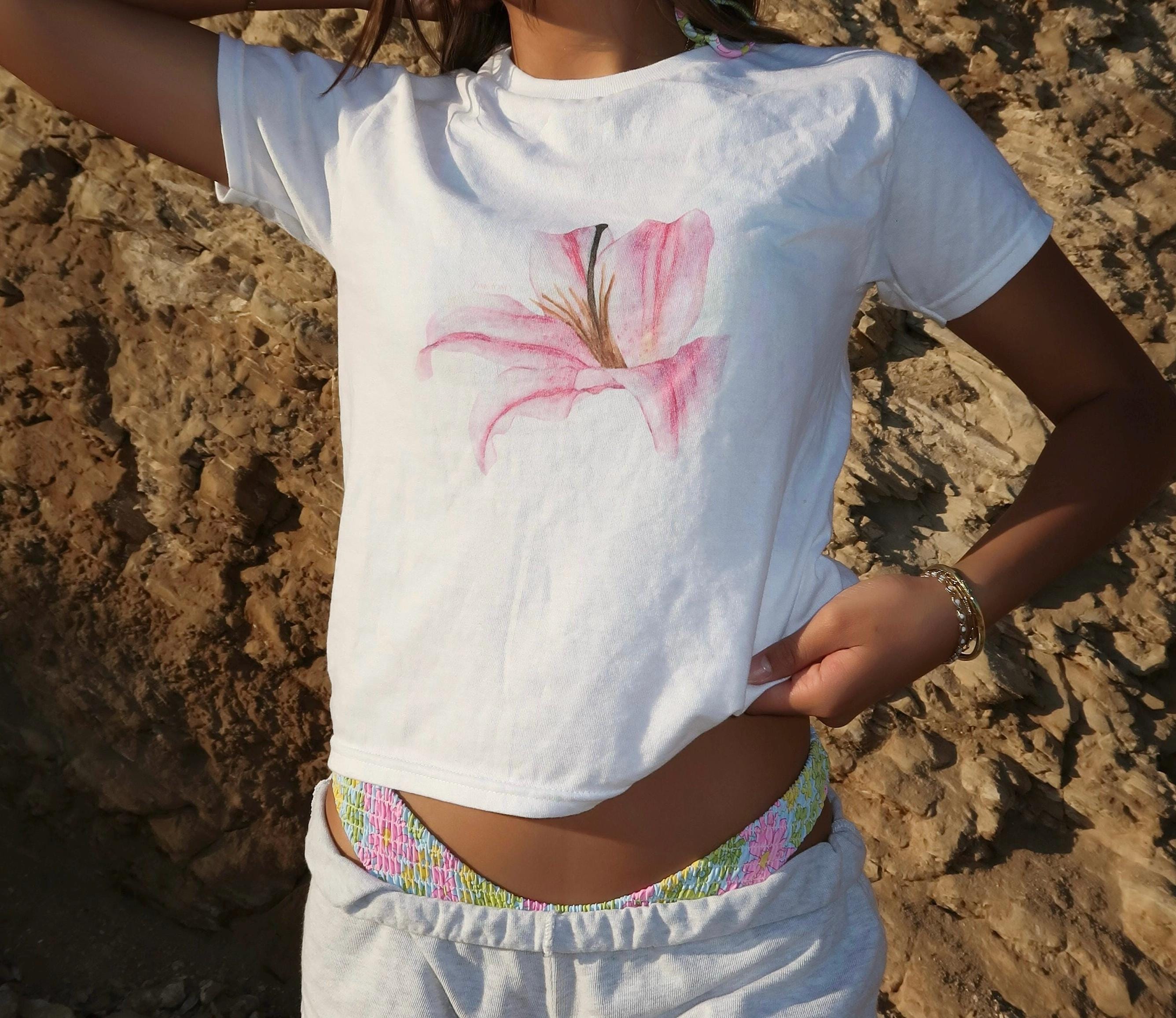 [GISELLE着用] WOMEN'S LILY CROP SHORT SLEEVE T-SHIRT main image 1