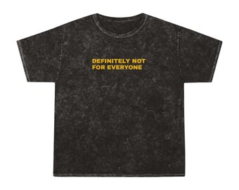 Y2k definitely not for everyone graphic tee