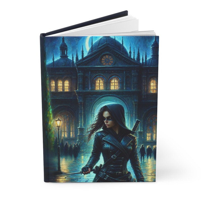 Urban Fantasy Notebook Fantasy Art Journal Video Game Inspired RPG ...