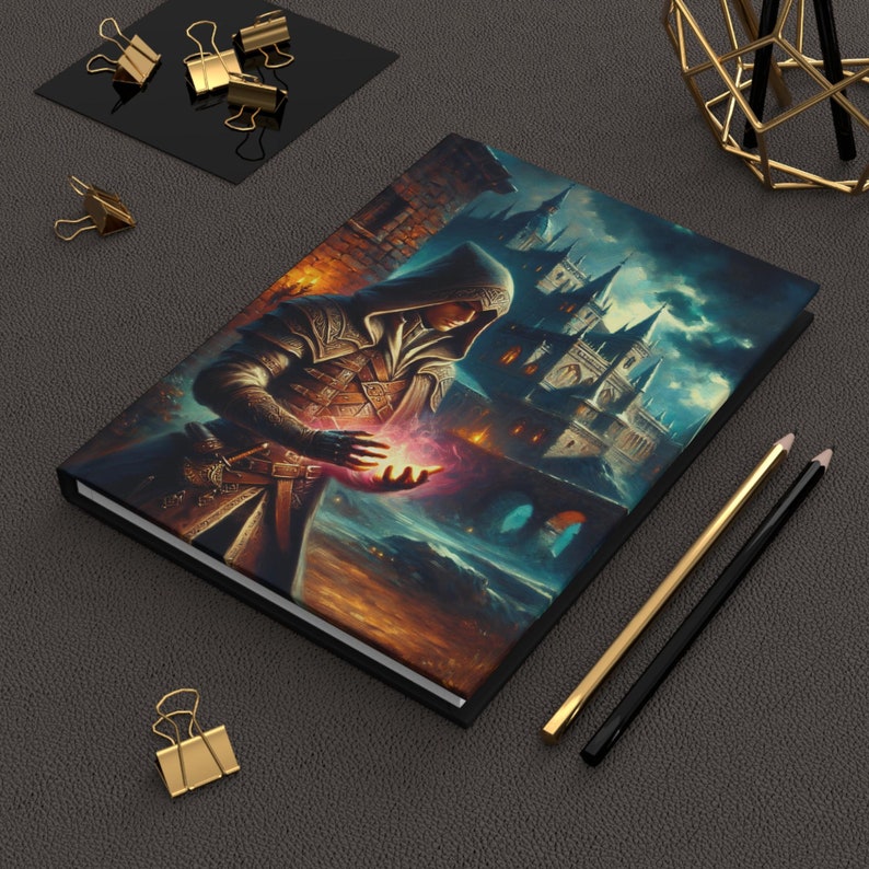 Personalized Fantasy Journal Custom Dragon Notebook Medieval Castle ...