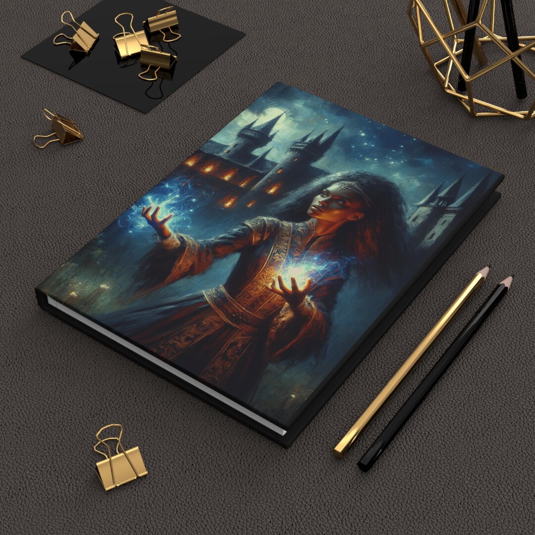 Personalized Fantasy Journal Custom Name Notebook Magical Castle Book ...