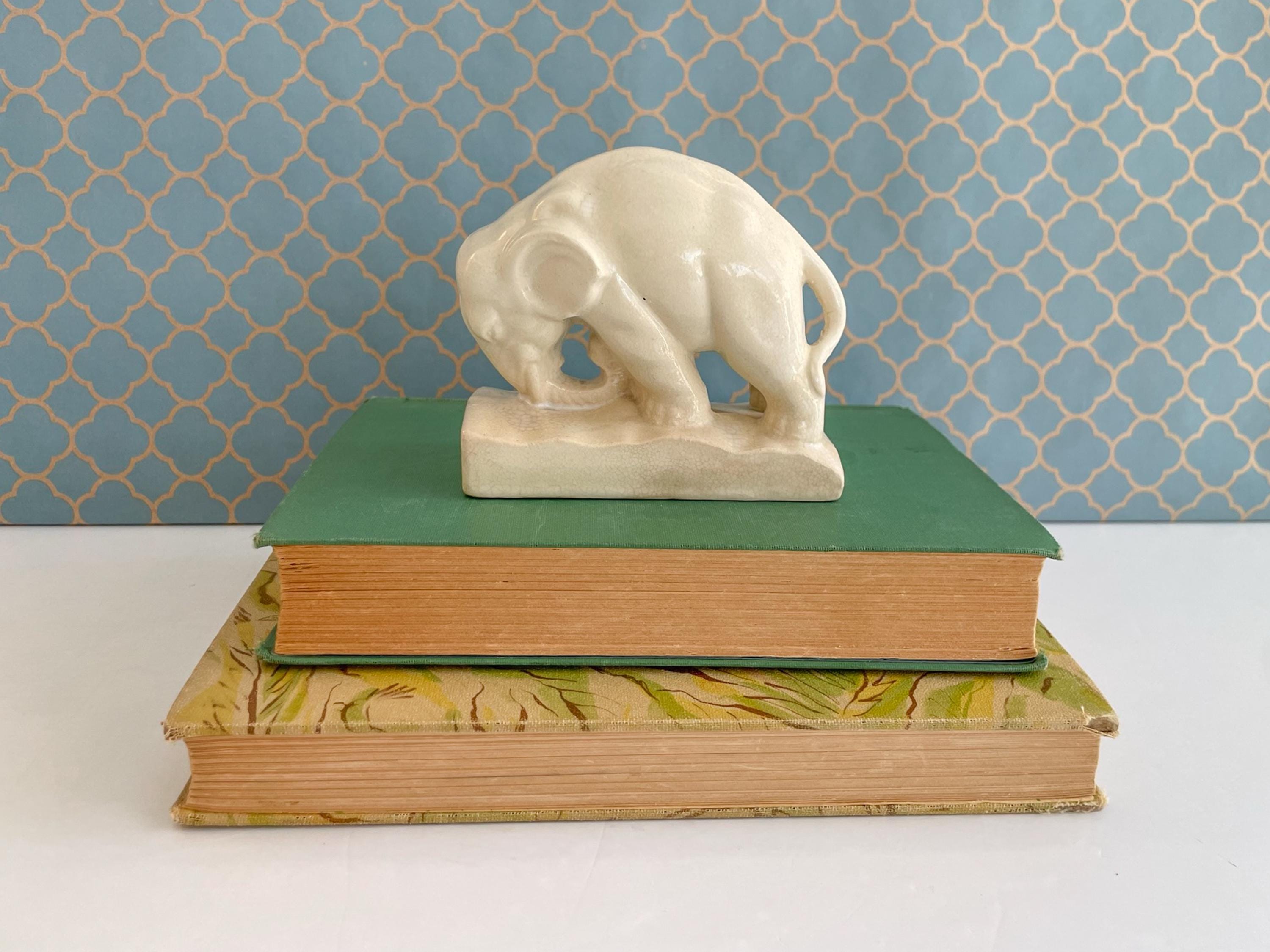 Japan Ceramic Elephant Figurine - Etsy