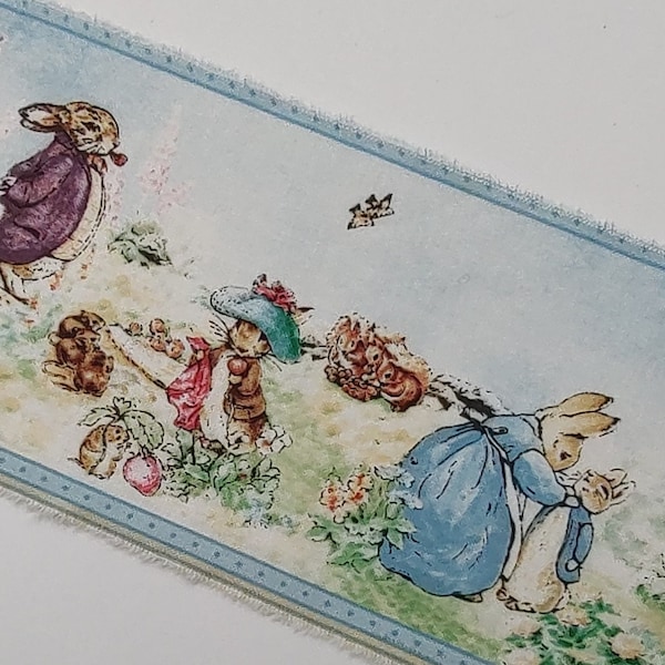 Beatrix Fabric Easter Bunnies - Peter Rabbit - Mother Rabbit - Mother Goose - Mr Rabbit - Squirrel