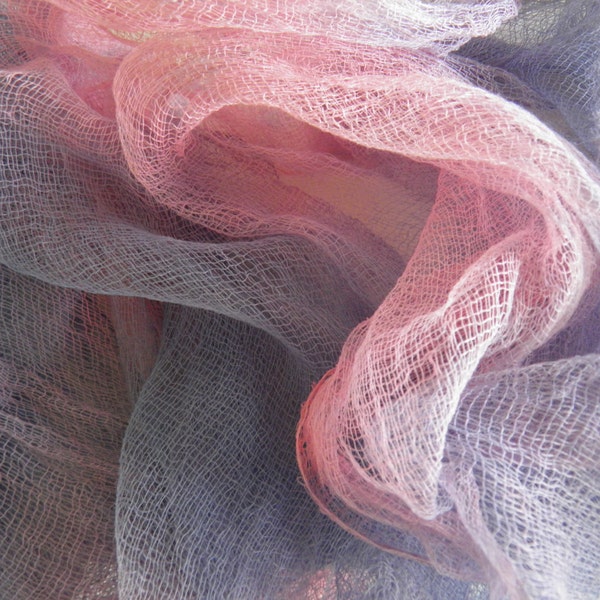 Cheese Cloth - Pinks & Lavenders -