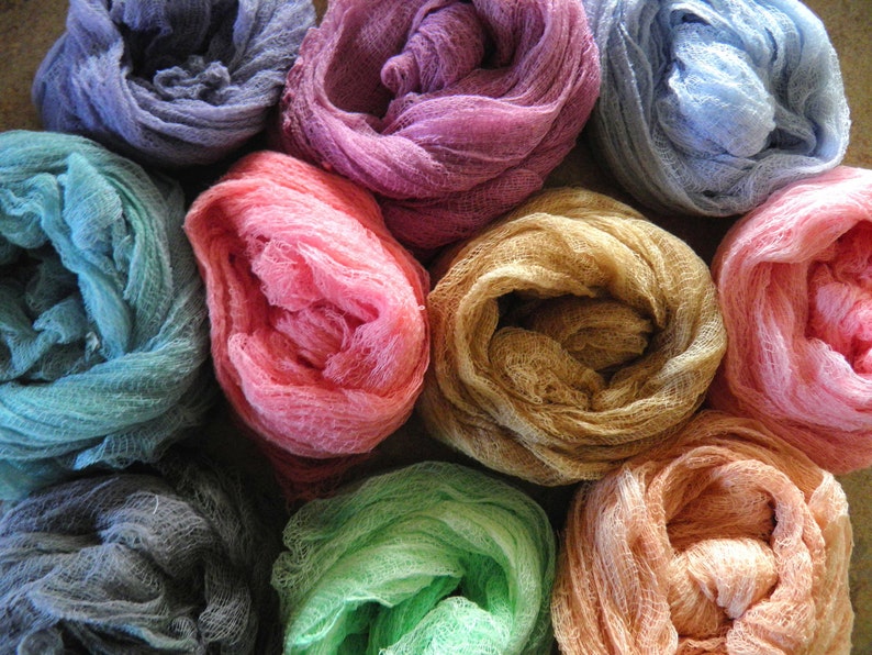 Hand Dyed Cheesecloth Bild 2