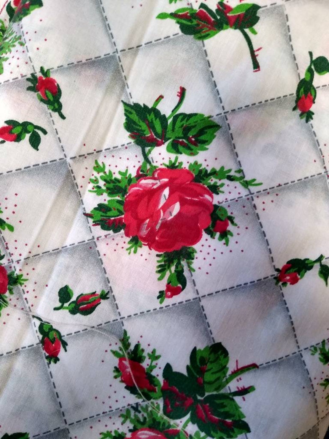 32 Inch Roses Vintage Romantic Country Red Roses 3 Inches Wide X 32 Inches Long - Etsy