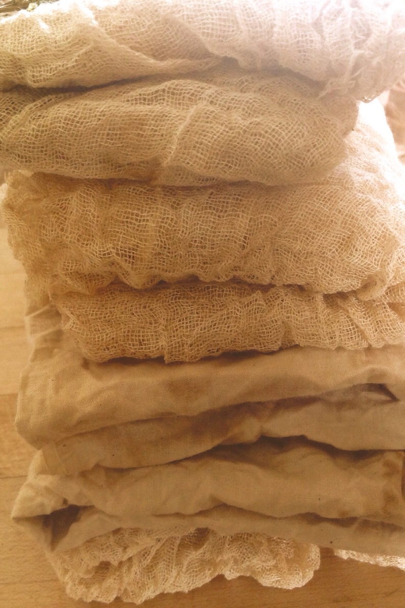 Primitive Cheese Cloth Soaked & Bake Wedding Decor DIY Etsy