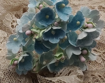 6 Bouquets Pastel Blue Forget Me Nots (3.66 Each)