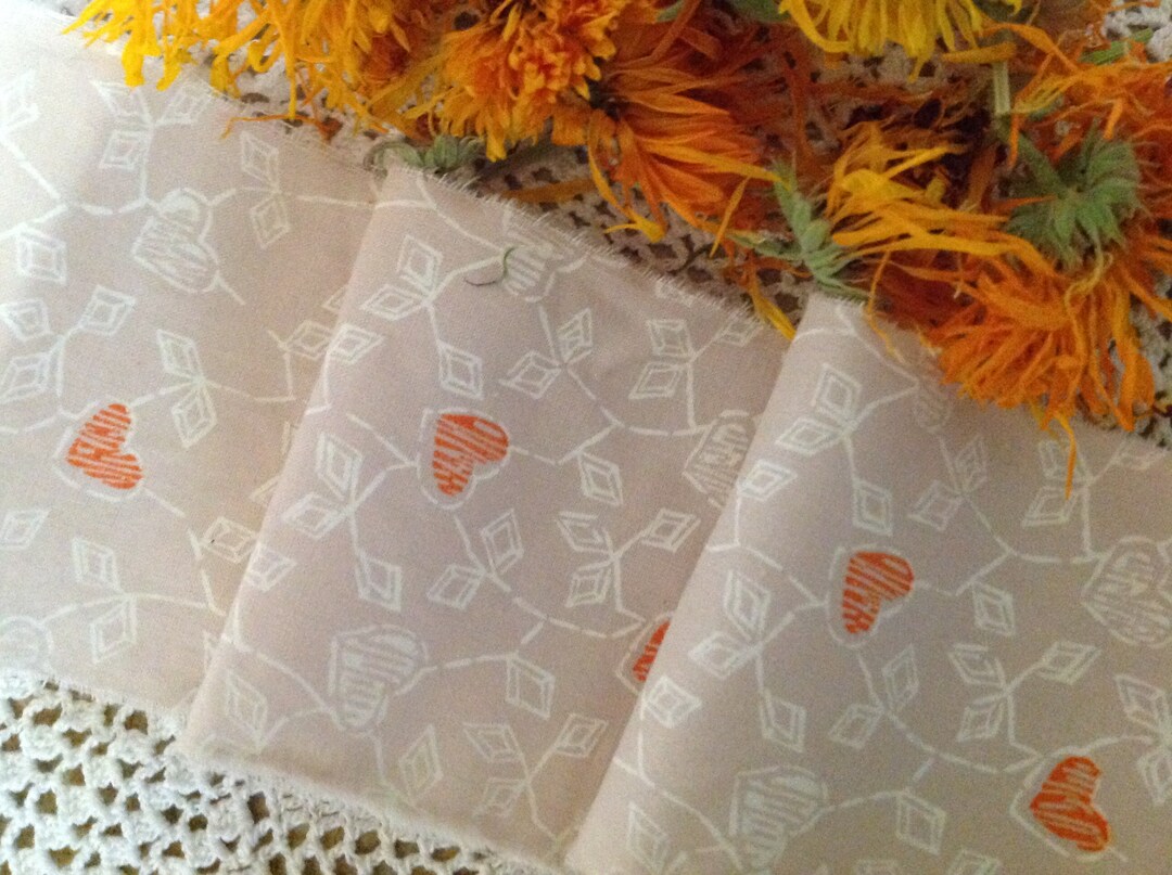 Vintage Fabric - 1 Yard Long X 3 Inches Wide 1950 Retro - Etsy