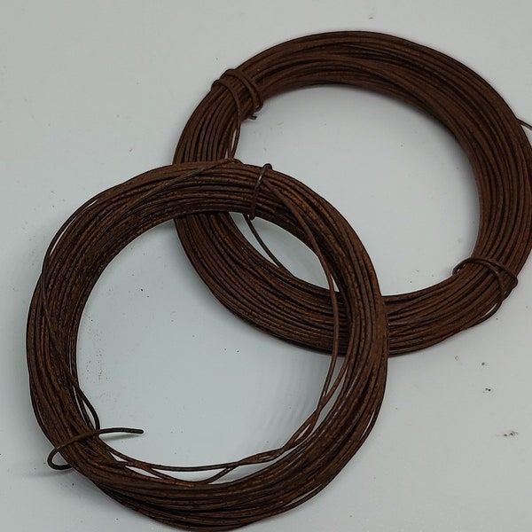 Primitive Rusty Steel Wire  - 22 Gauge - 30 Feet (1)