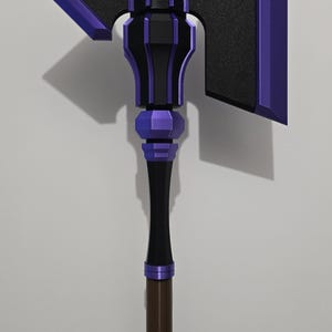 One handed Axe, STL file, Digital Download, 3D print, 3D-modell, Cosplay prop, Modular Design