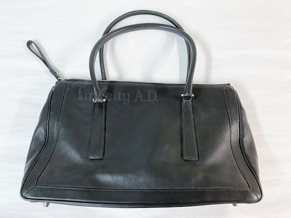 Vintage 1980's Era Coach Bonnie Legacy Double Handle Handbag