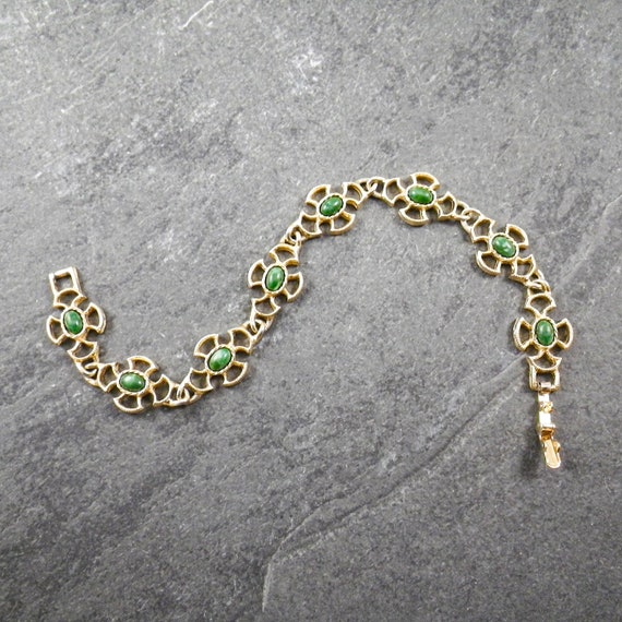 Vintage 1970's Avon Antique Revival Link Bracelet… - image 3