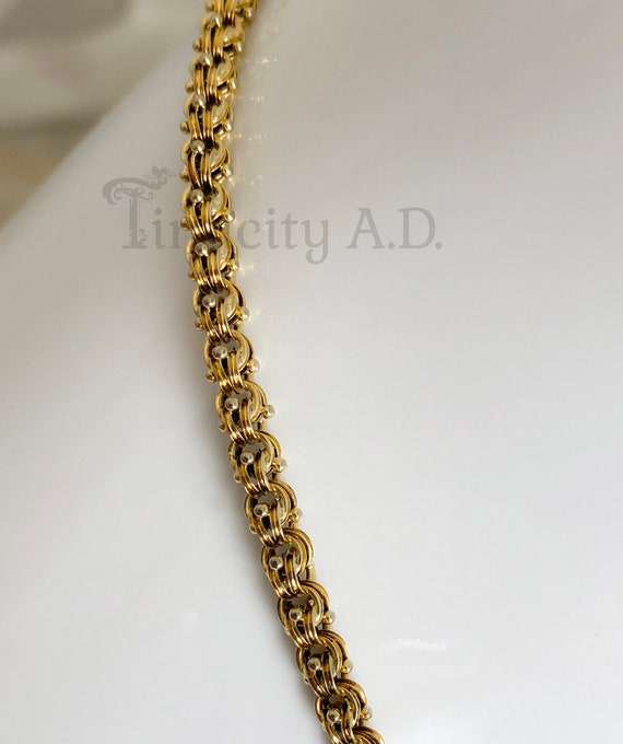 A Beautifully Made Victorian 10k Yellow Gold Chai… - image 3