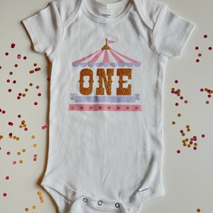 Circus 1st Birthday Outfit, 1st Birthday Girl Outfit, Pink Carnival ...