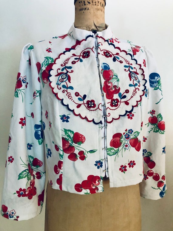 Trippe Vintage Strawberry Shirt/Jacket - image 1