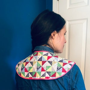 Trippe Vintage Reversible Quilt Collar image 2